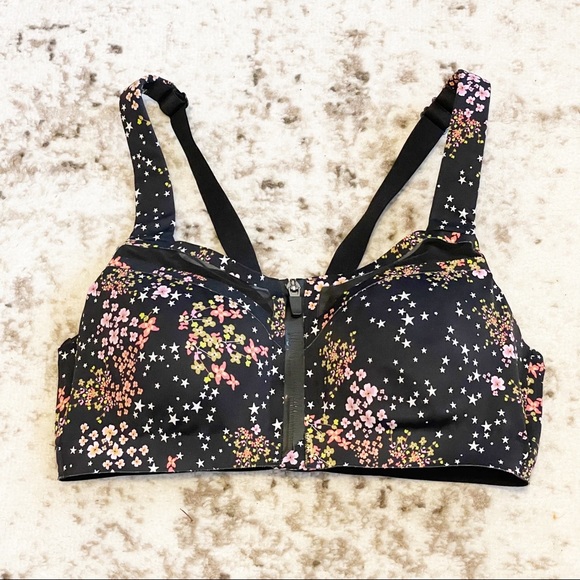 Victoria Secret Floral Star Knockout Sports Bra 34D - Picture 2 of 5